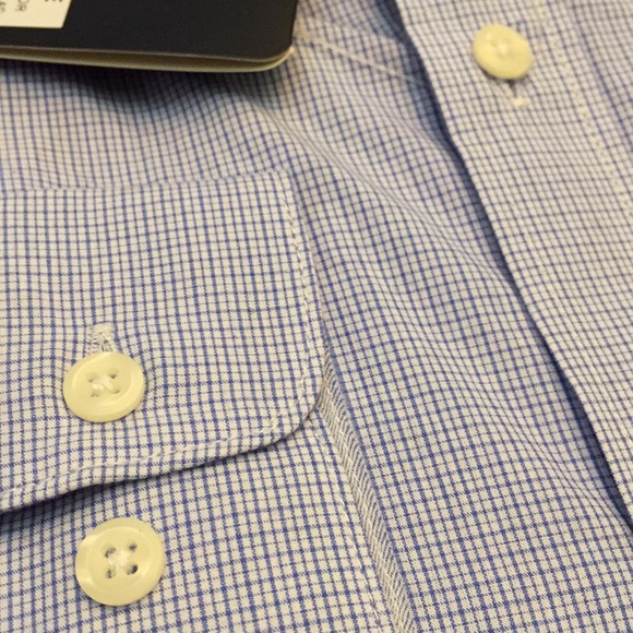 Tricots st Raphael NWT 100%cotton plaidbuttondown - Picture 7 of 7